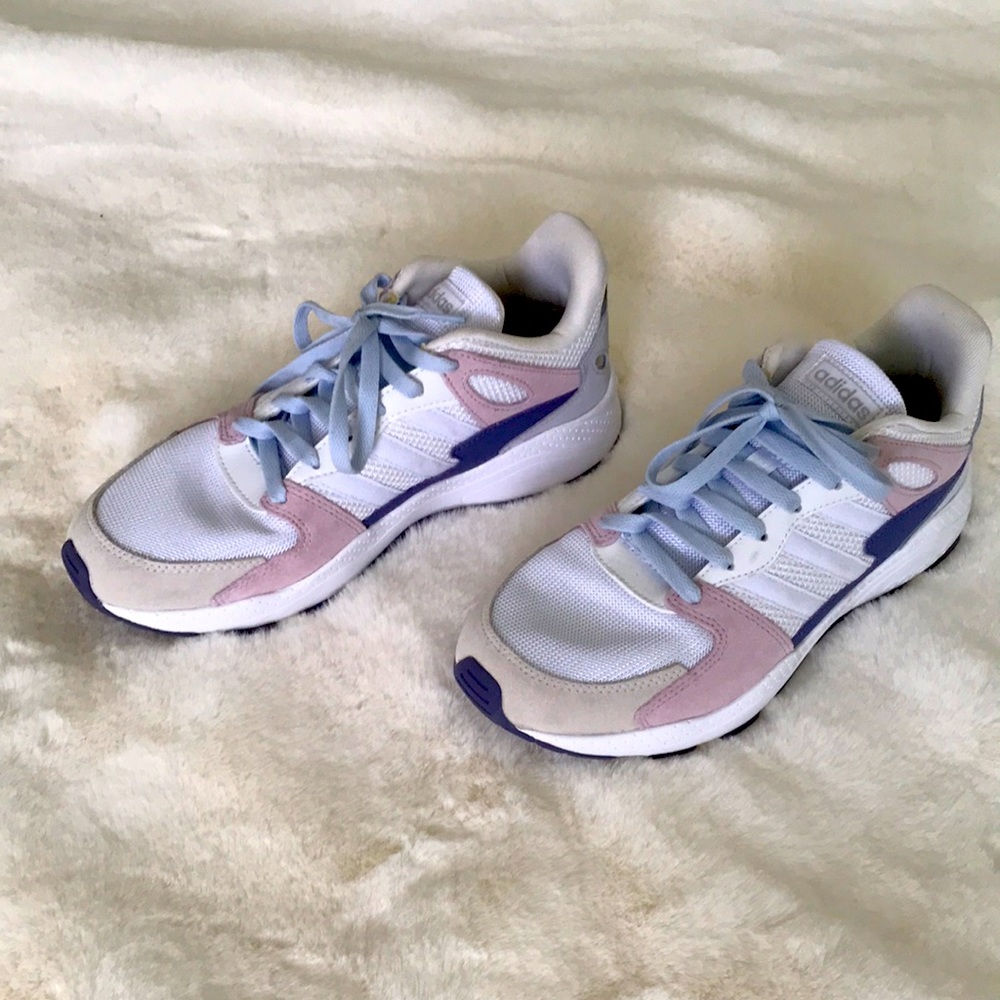 Adidas sneaker, cloudfoam comfort, size 9.5